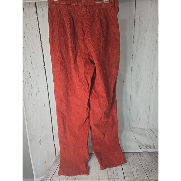 Woolrich Corduroy 1964 Pants Women's 8 Rust Colored High Rise Preppy Pants - Picture 2 of 7